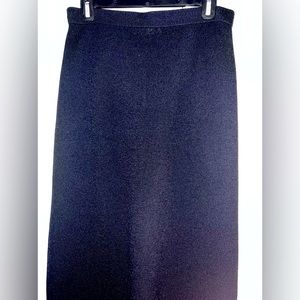 Black St. John skirt
